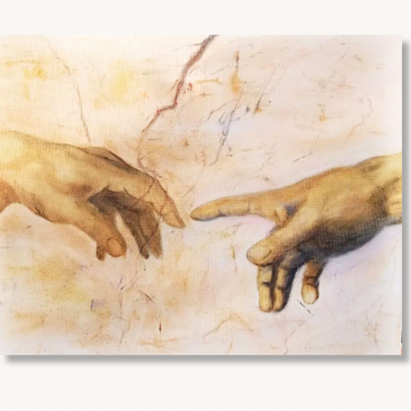 Adam- Tablou pe comandă- Ulei pe pânză- 50 x 70 cm- VÂNDUT