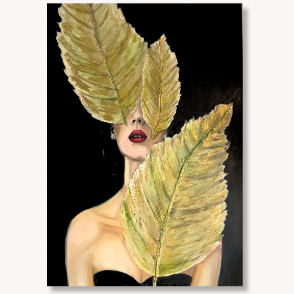 Photosynthesis - Mixed media- Pânză pe șasiu- 70 x 100 cm